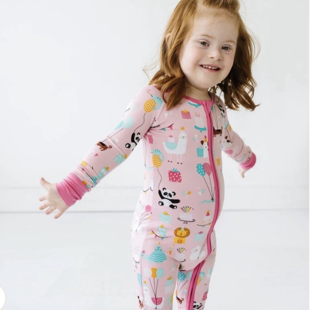 Little Sleepies Birthday Print Zippy